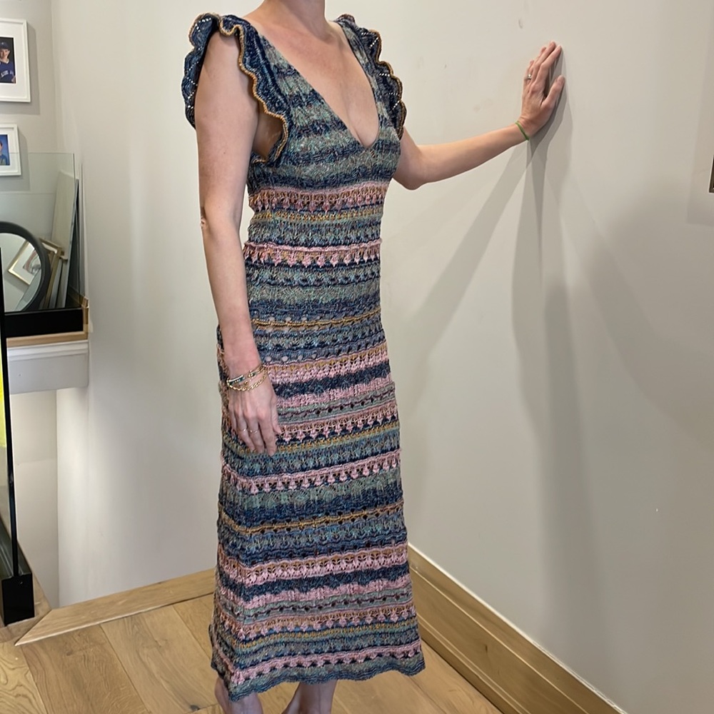 Zara woven summer dress
